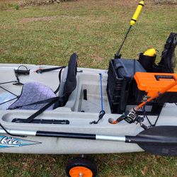 Kayak Ready For Fishing 