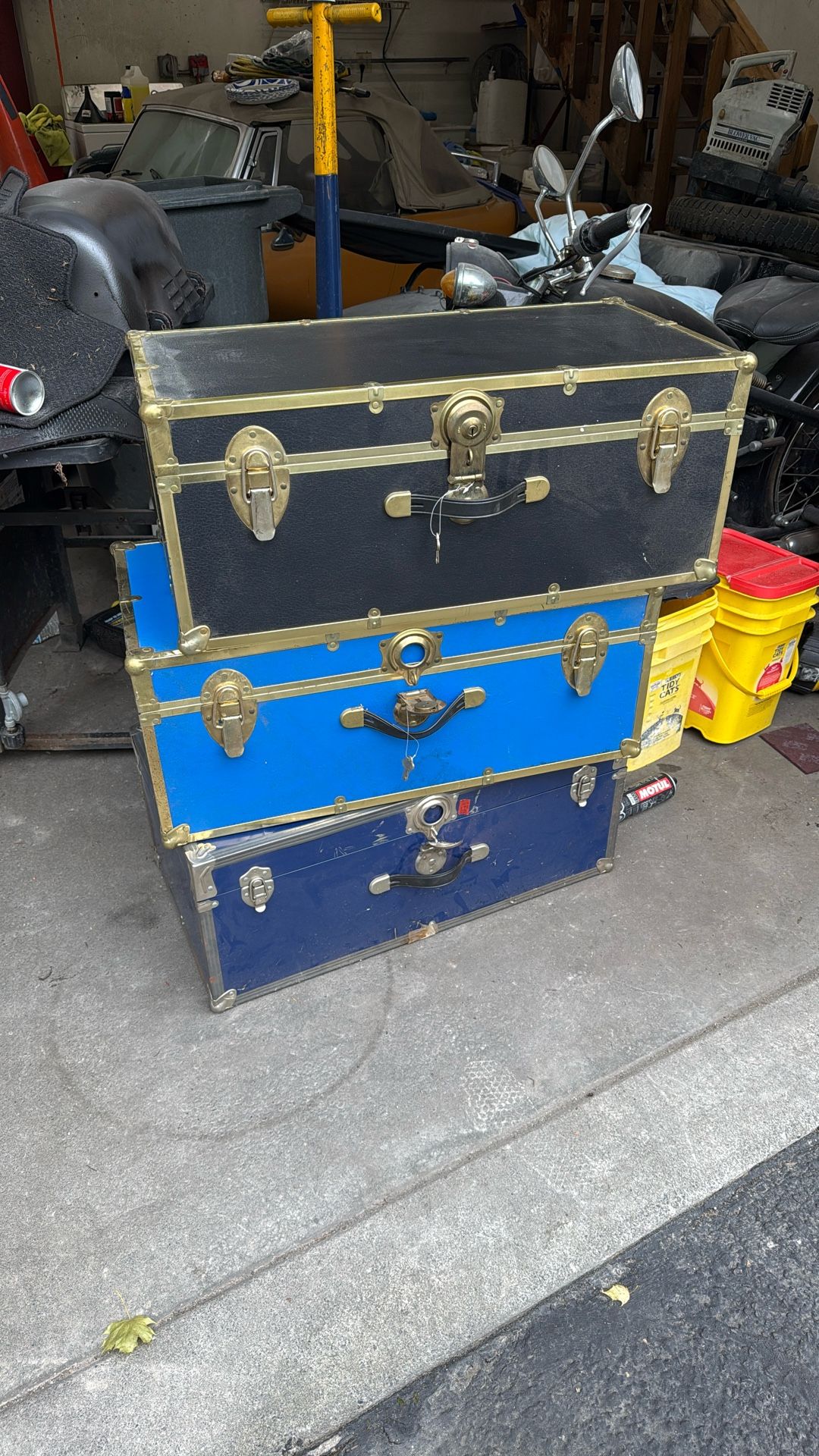 Vintage Steamer Chests