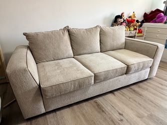 Sofa & Loveseat Set – Beige/Cream – $900 OBO
