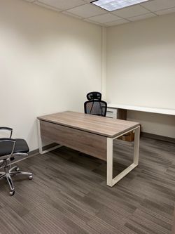 2 Modern Scandinavian Desk – Large Minimal Wood Desk (Scandinavian Designs)
