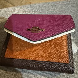 Coach Flap Wallet, New