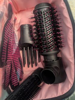7 in 1 Blow Dryer Brush, Fast Hair Dryer Brush & Curling StylingTool,Hot Air Styler No Heat Damage, Hot Air Styler Wrap for Curling Volumizing Straigh