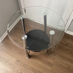 glass table