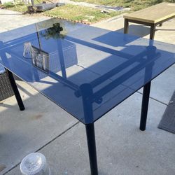 Dinner Glass Table