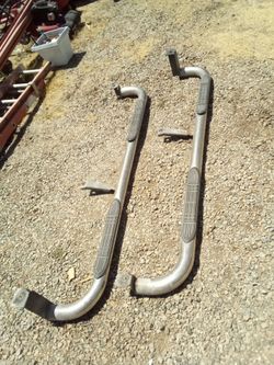 Silverado side step bars