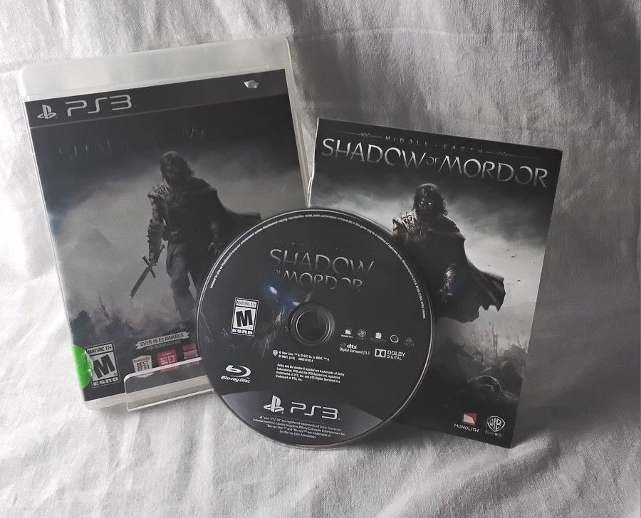 Middle Earth Shadow Of Mordor PS3 (2014)