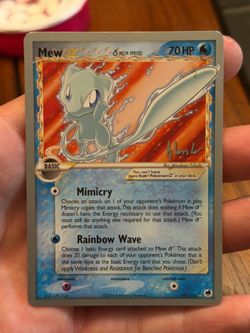 2008 World Championships Mew δ Delta Species