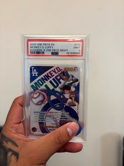 PSA 9 One Piece Dodger Luffy 2025
