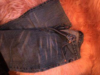Denim jeans size 31,med length ? Brand