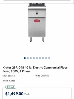 Commercial Fryer
