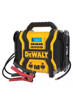 DEWALT 2000 Peak Amp Jump Starter & Portable Power Station 500W Inverter