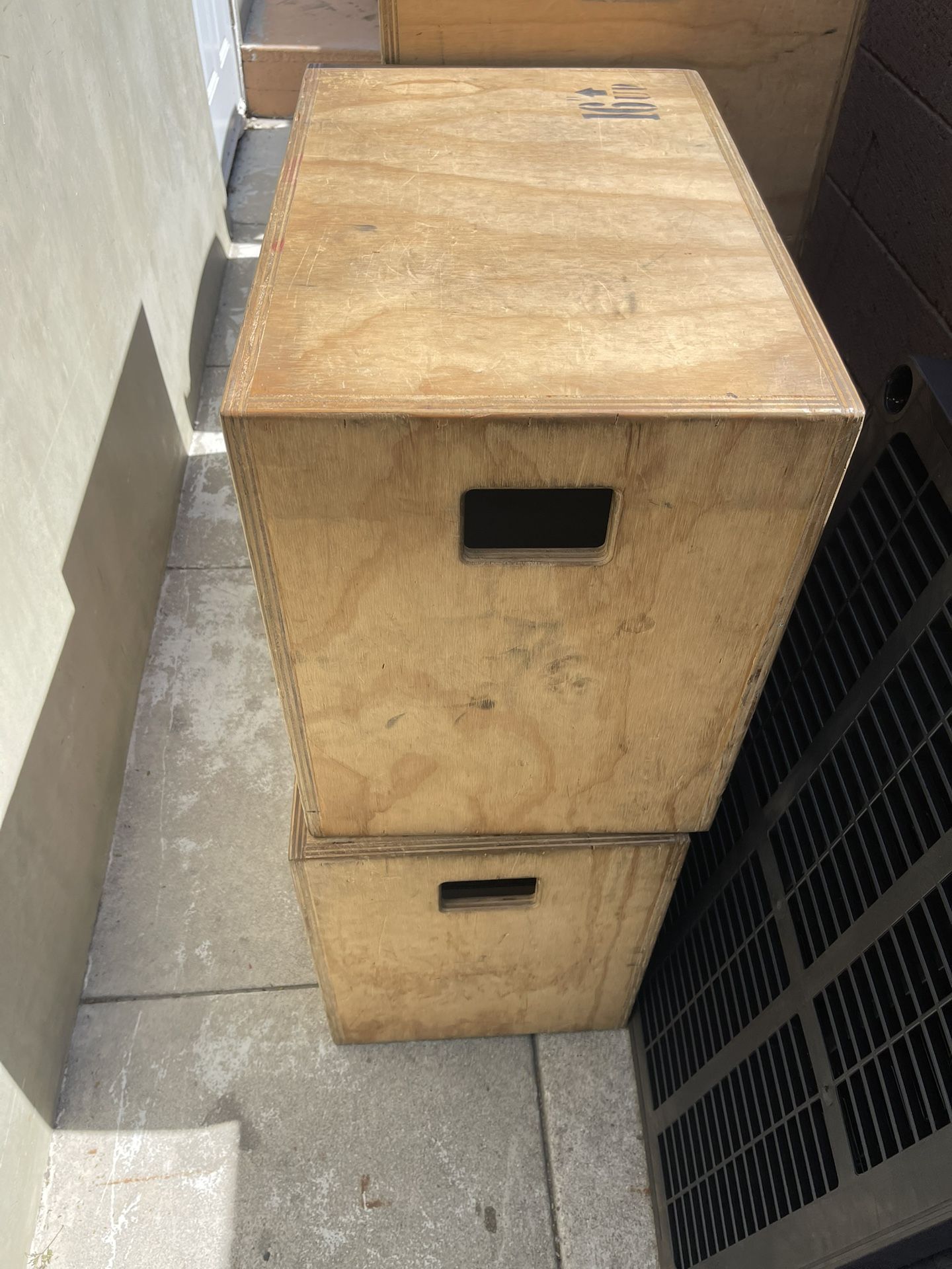 Wooden Plyo Exercise Jump Box