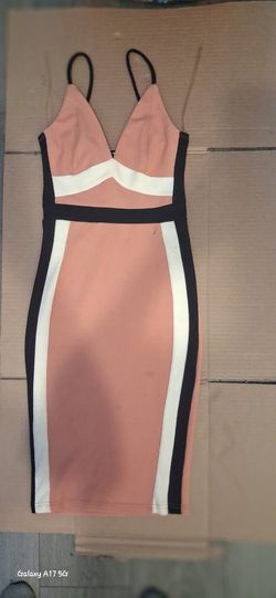 Fashion Nova Color Block Bodycon Dress | Size XS