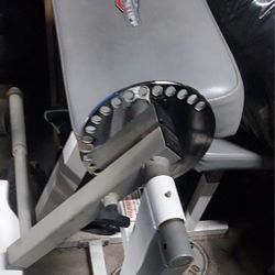 Used Preacher Curl Machine For 1" Hole Weights