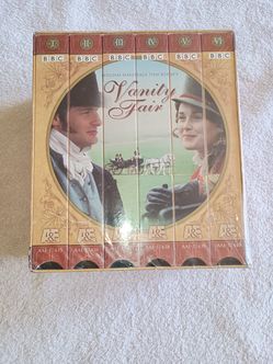 NIB 1998 A&E And BBC Vanity Fair 6 VHS Tapes Box Set