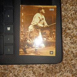 1927 BABE RUTH UPPER DECK BASEBALL CARD