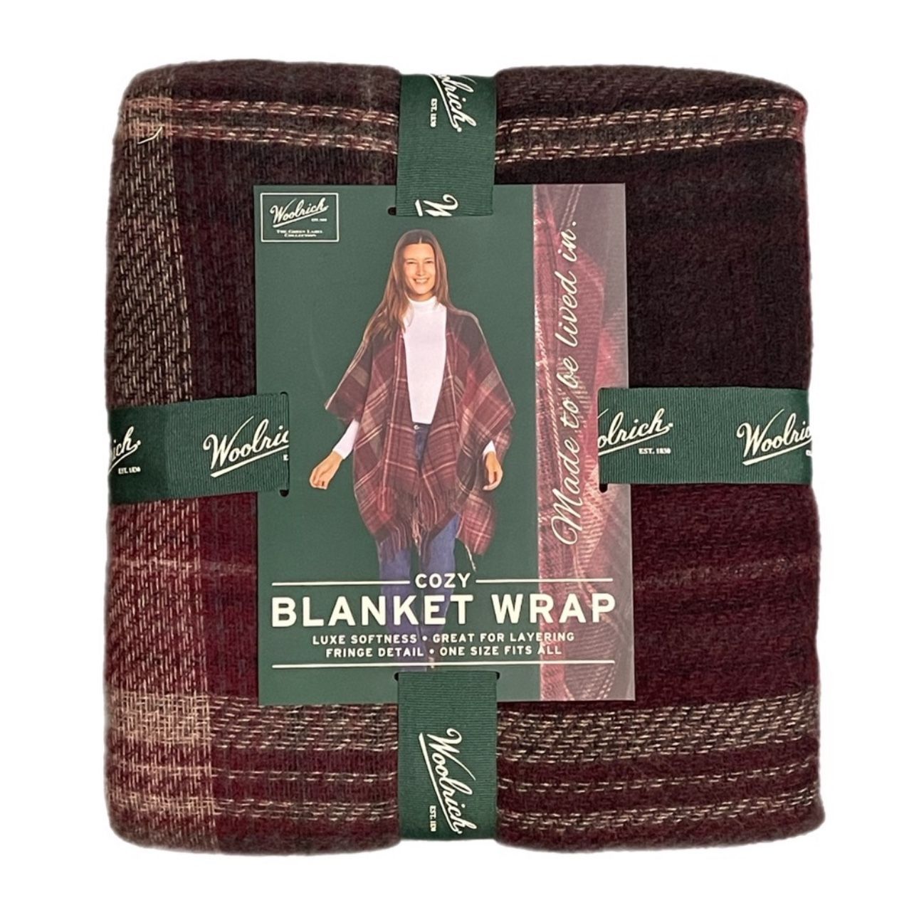 NEW!!! Woolrich Blanket Wrap
