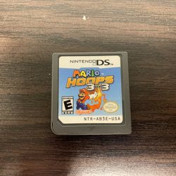 Mario Hoops 3 on 3 (Nintendo DS, 2006) Cartridge Only Tested & Works