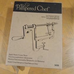 The pampered chef apple/corer/slicer