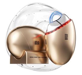 INIA 7-in-1 Red Light Therapy for Face and Neck Gua Sha Facial Massager
