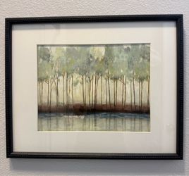 Framed Water Color Print