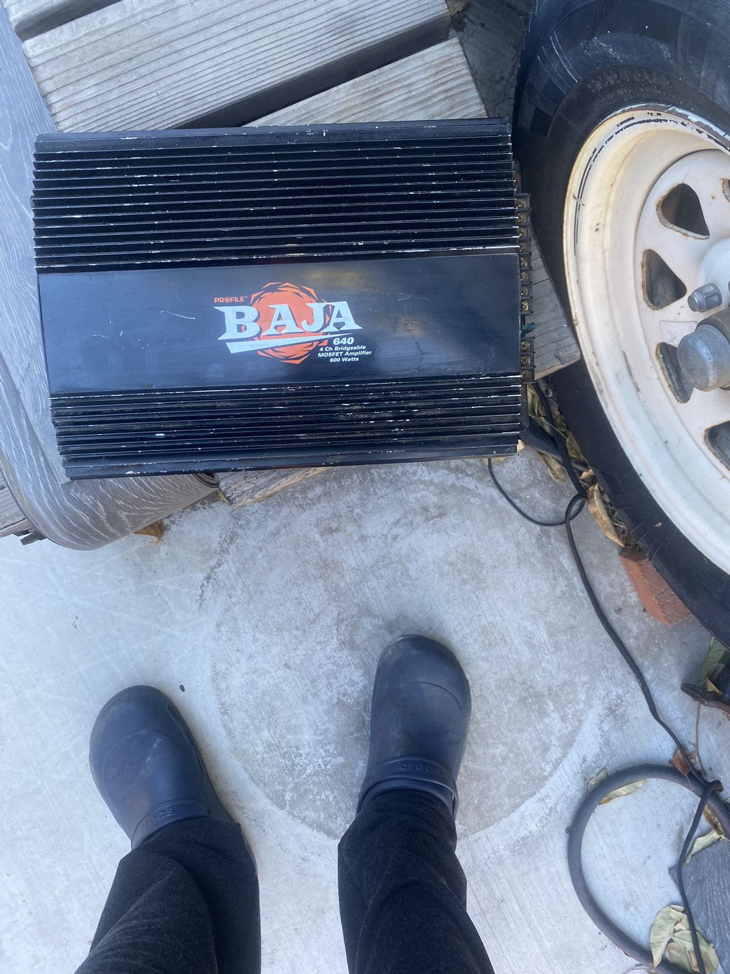 Four channel amplifier