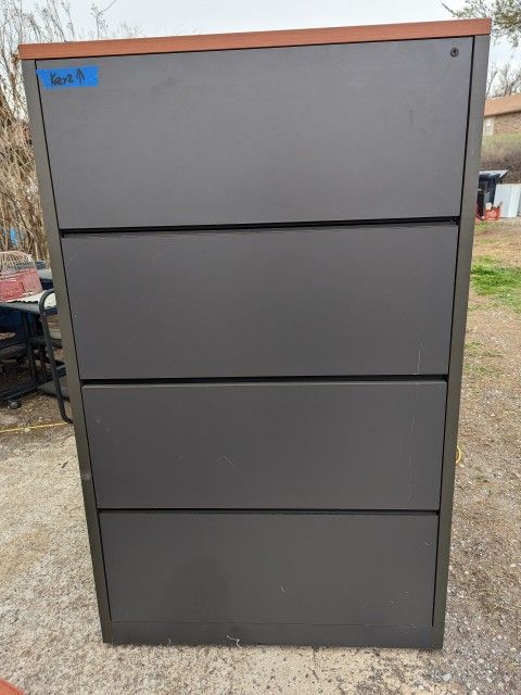 Lateral File Cabinet With Key