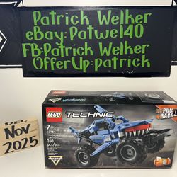42134 LEGO Technic Monster Jam Megalodon