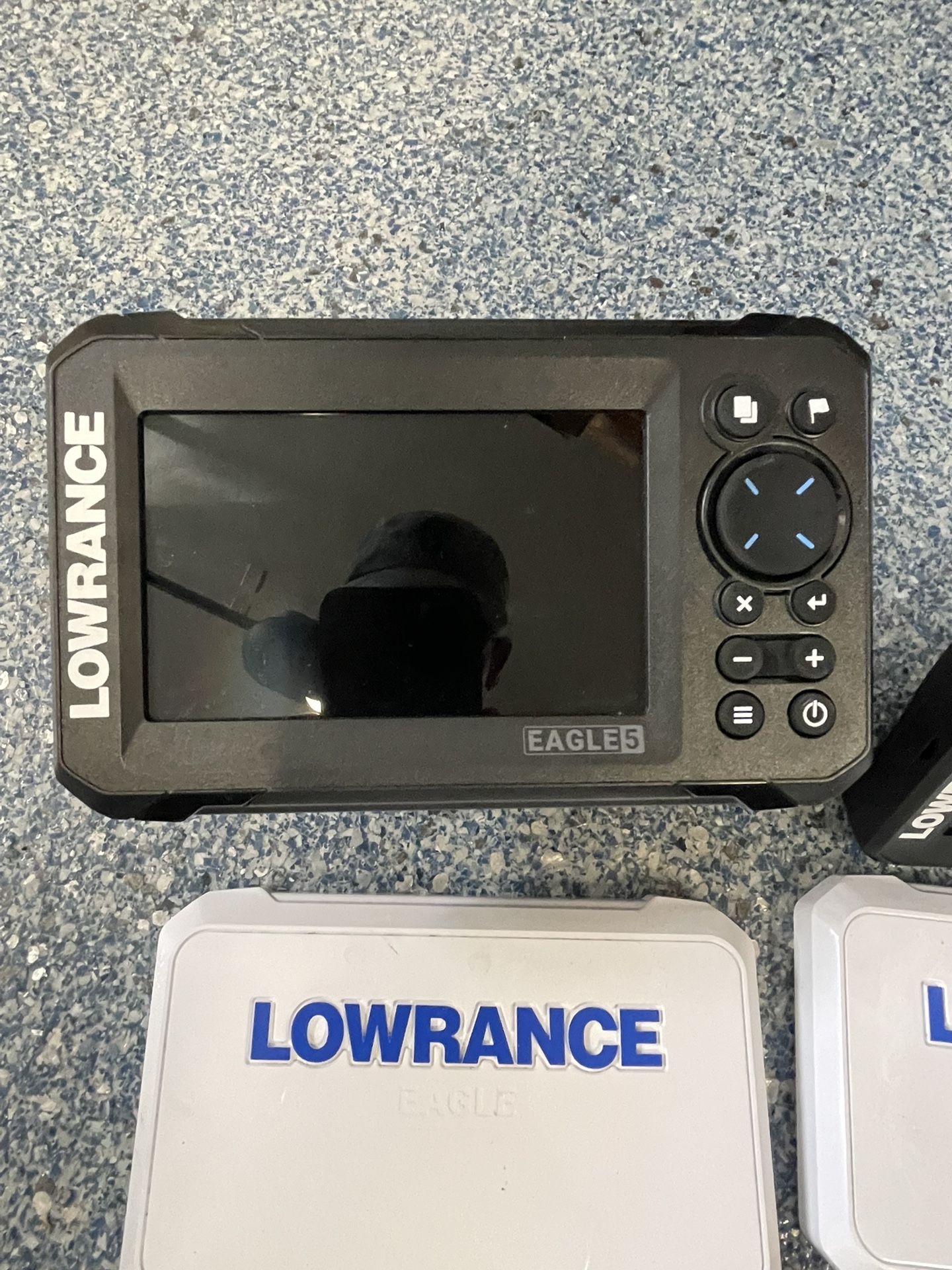 Lowrance Eagle 5 Fish Finders, Console And Bow