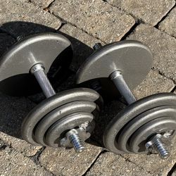 Adjustable Plate Dumbbells