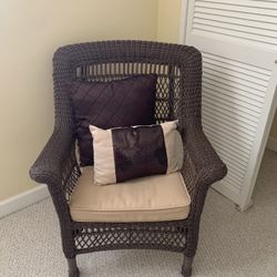 I Wicker Style Armchair 
