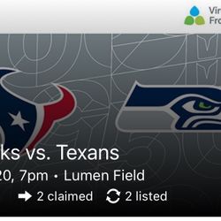 Seahawks Vs Texans