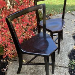 1920’s Set of 2 Antique Ice Cream Parlor Chairs (rare) - 2/$60