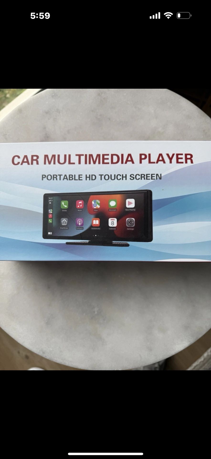 10.26 Inches Car Play Dash Cam With 2 Cameras