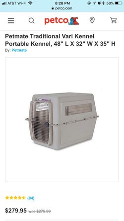 Petmate Traditional Vari Kennel Portable Kennel or best offer