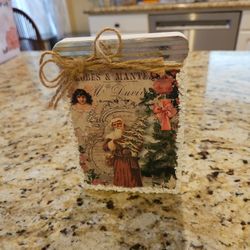 Decoupage Santa 