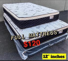 Full size pillow top mattress