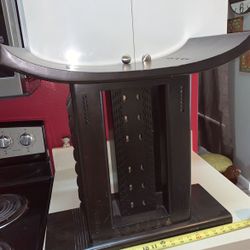 Carved Solid Wood Ashanti Kreiss Stool / Side Table