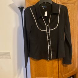 L. fine shirt size medium $10