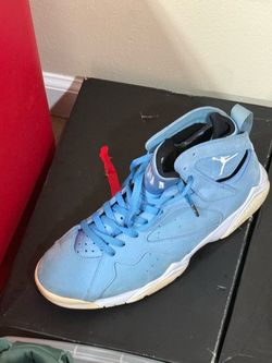 Air Jordan Mid-Top Blue Suede Sneaker