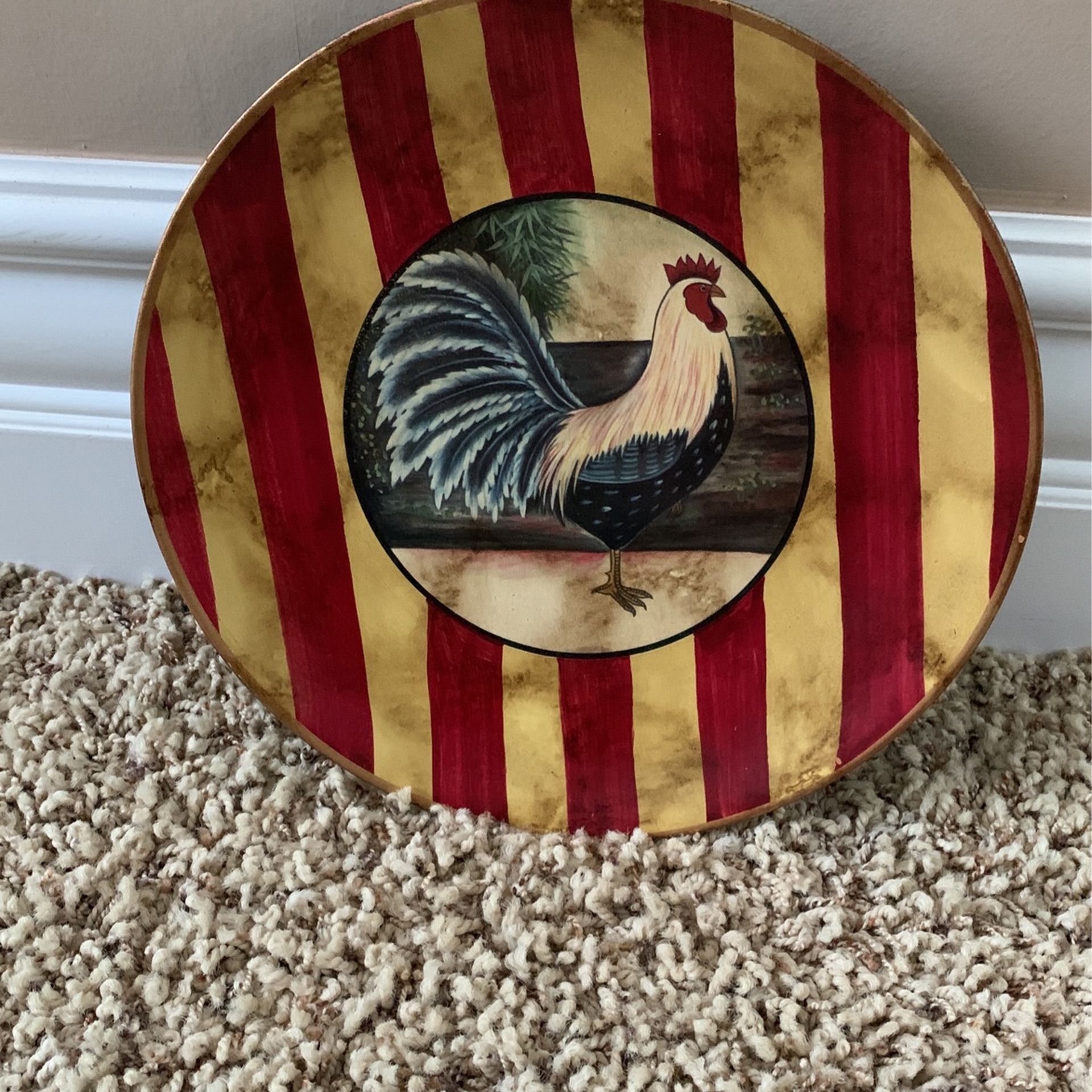 Decorative wall platter