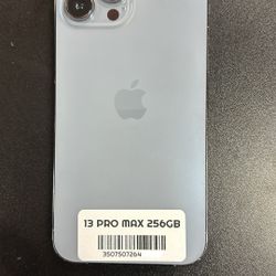 On Sale 13 Pro Max 256GB Unlocked 