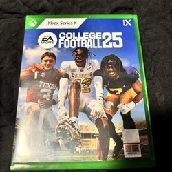 college football 25 on the xbox series x. 