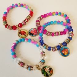 Loteria Mexican Beaded Bracelet 