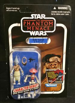 Rare Star Wars Ratt Tyerell (Podracer) & Pit Droid VC77 The Phantom Menace