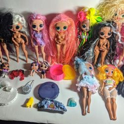 LOL Surprise OMG Doll, Clothes & Accessories Lot
