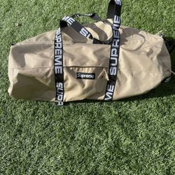 Supreme Tan Duffle Bag (SS18)