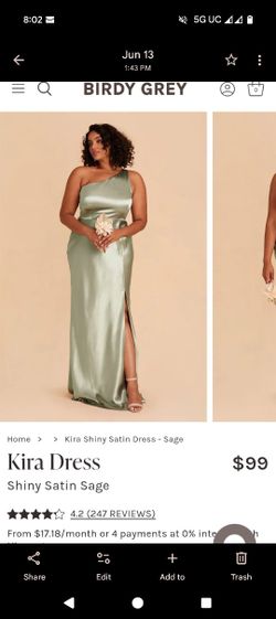 Sage Green Formal Dress
