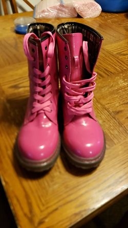 Pink Boots