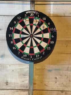 Sport craft dart board